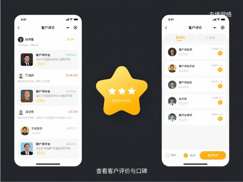 查看客戶評價與口碑